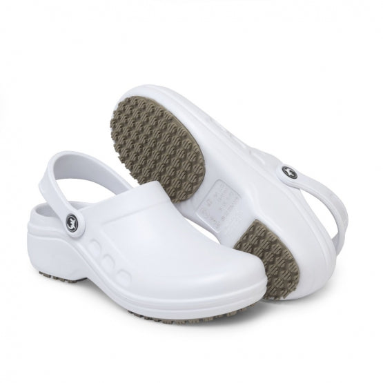 Sticky Shoes Clog white