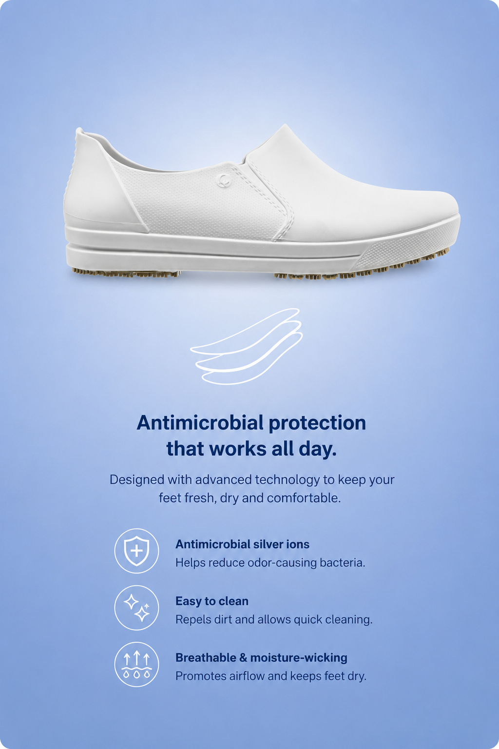 Sticky Shoes ST white